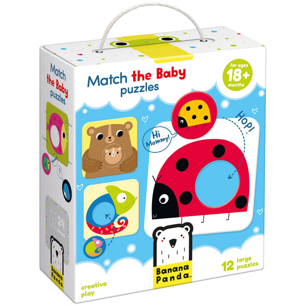 Banana Panda - Match the Baby Puzzles - Little Genius