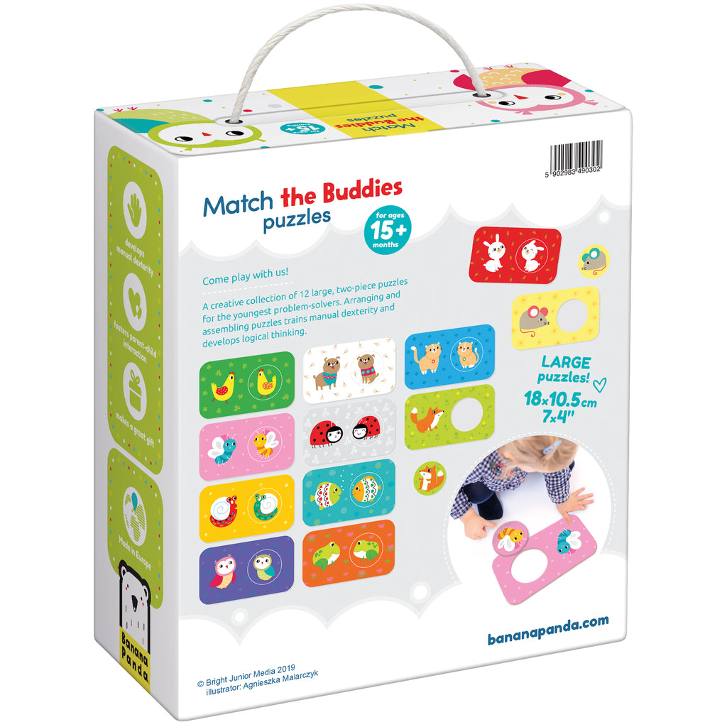 Banana Panda - Match the Buddies Puzzles - Little Genius