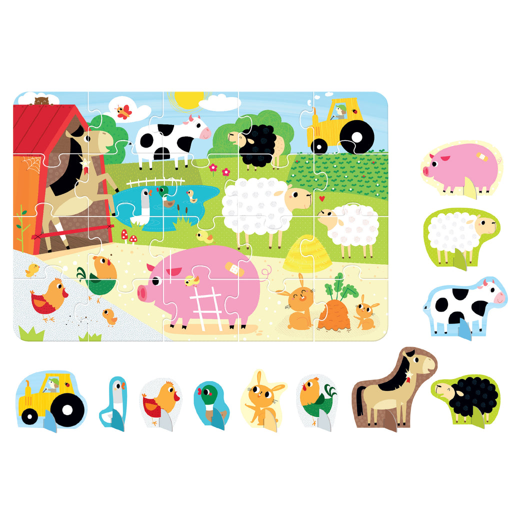 Banana Panda - Figure It Out Puzzle Farm - Little Genius