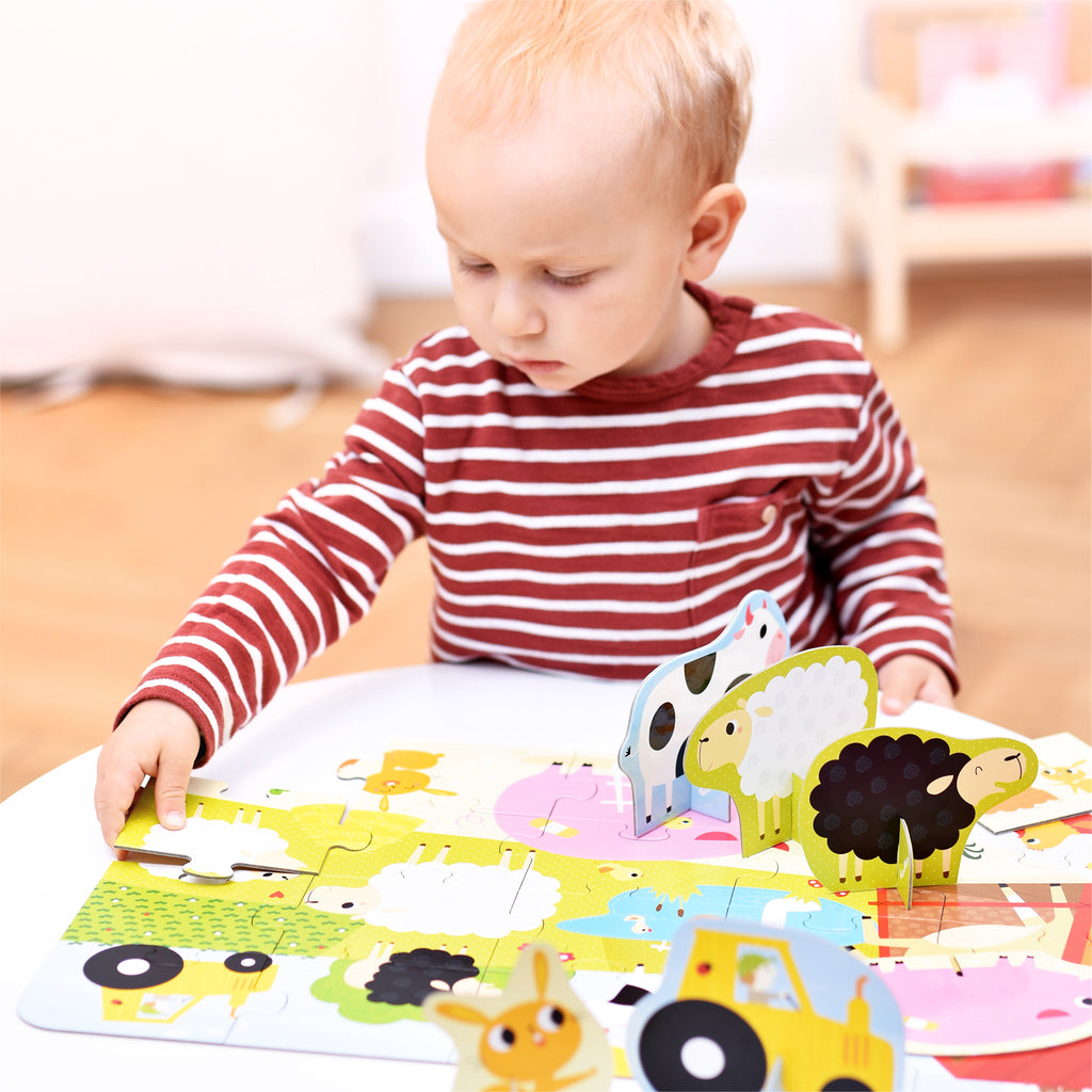 Banana Panda - Figure It Out Puzzle Farm - Little Genius