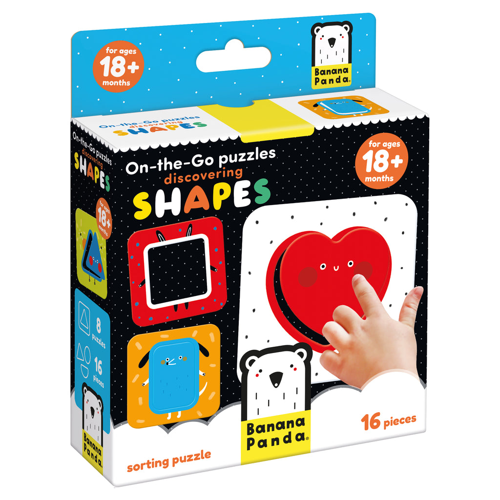 Banana Panda - On-the-Go Puzzle Discovering Shapes - Little Genius