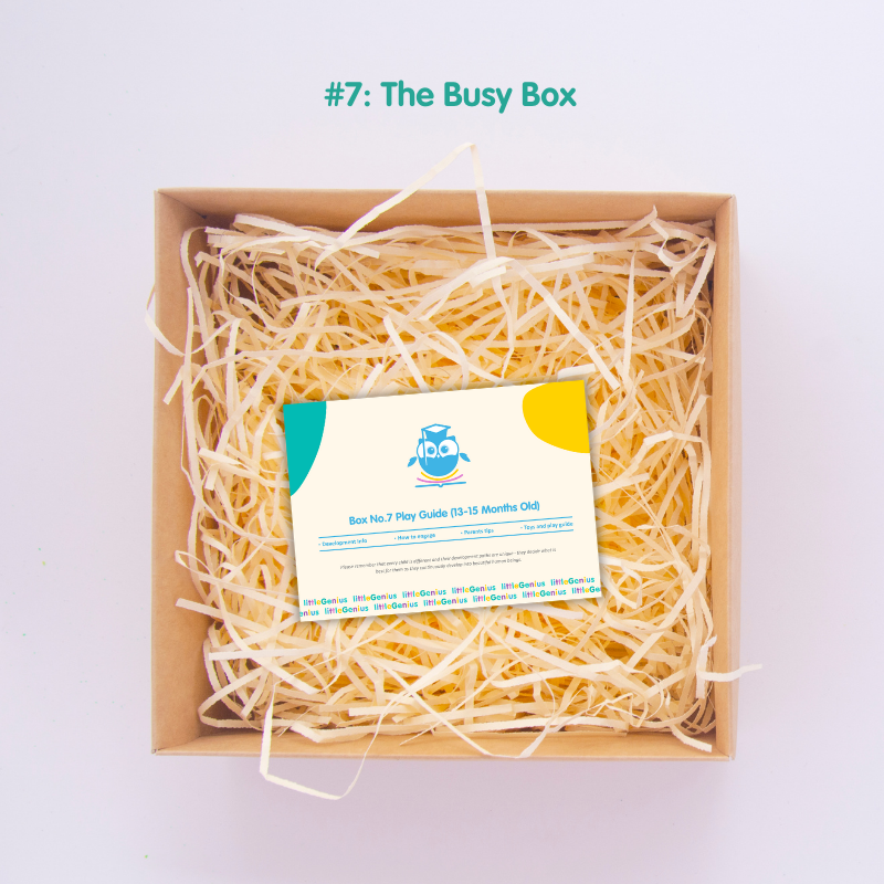 Genius Box 7: The Busy Box (13-15 Months Old) - Little Genius