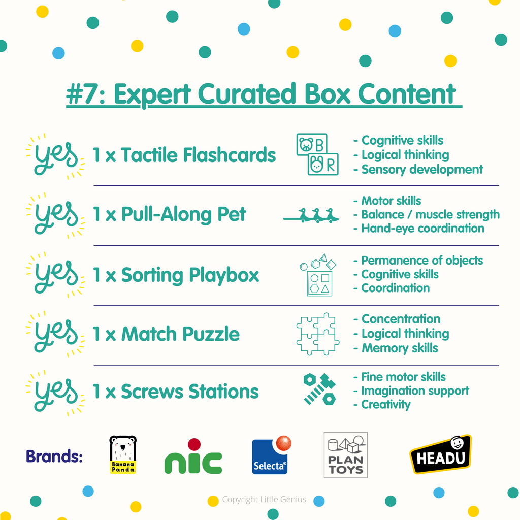 Genius Box 7: The Busy Box (13-15 Months Old) - Little Genius