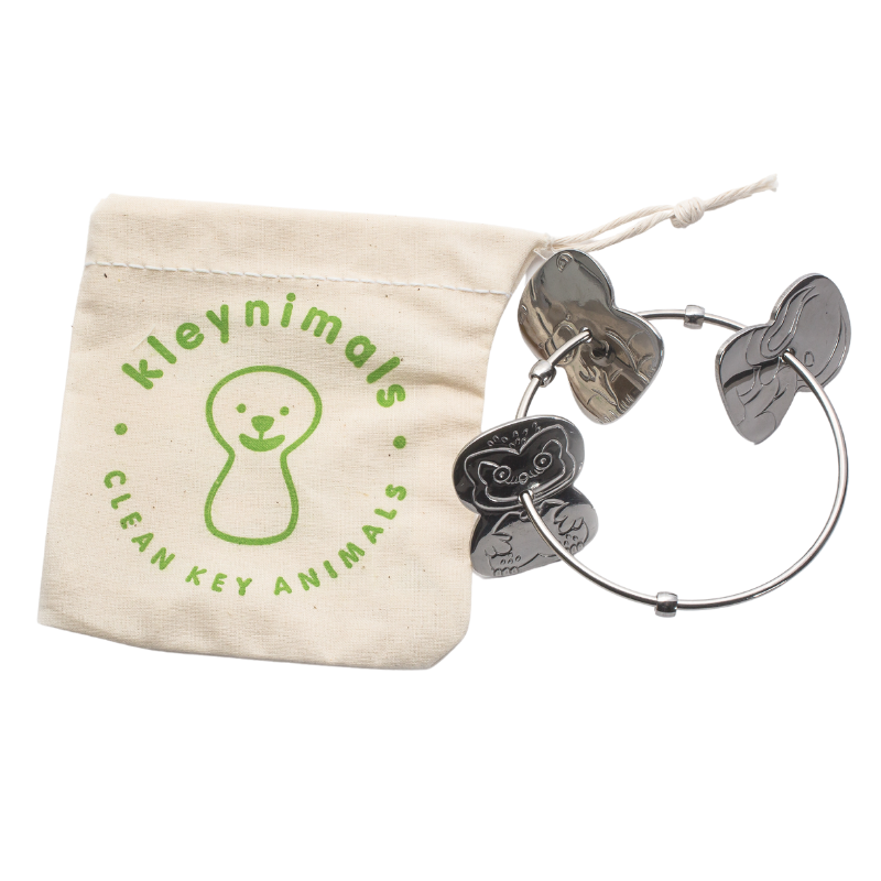 Kleynimals - Stainless Steel Rattle - Little Genius