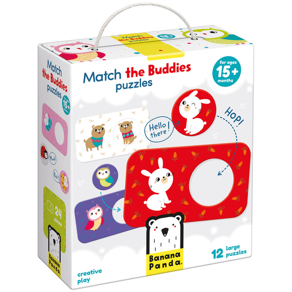 Banana Panda - Match the Buddies Puzzles - Little Genius